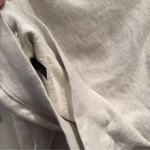 rag & bone New York Kate Gray Modular Green Snap Sweatshirt Size Small Women’s - Picture 11 of 12